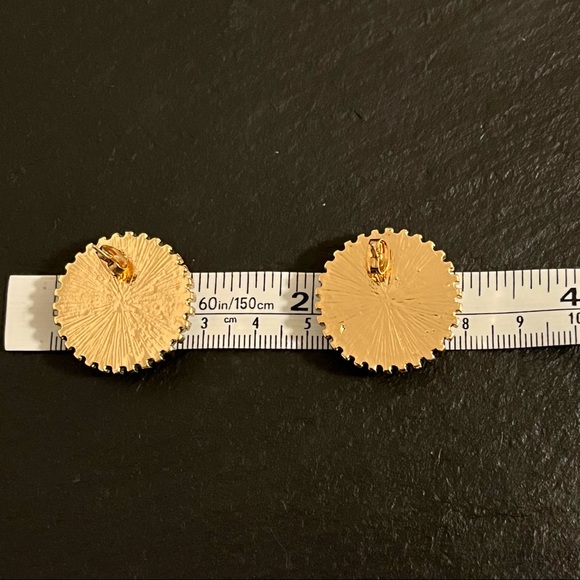 Iridescent Statement Earrings - Picture 4 of 8